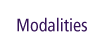 Modalities